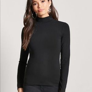 Turtle Neck Knit Top